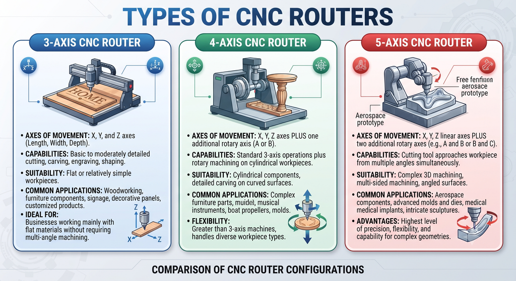 Types of CNC Routers