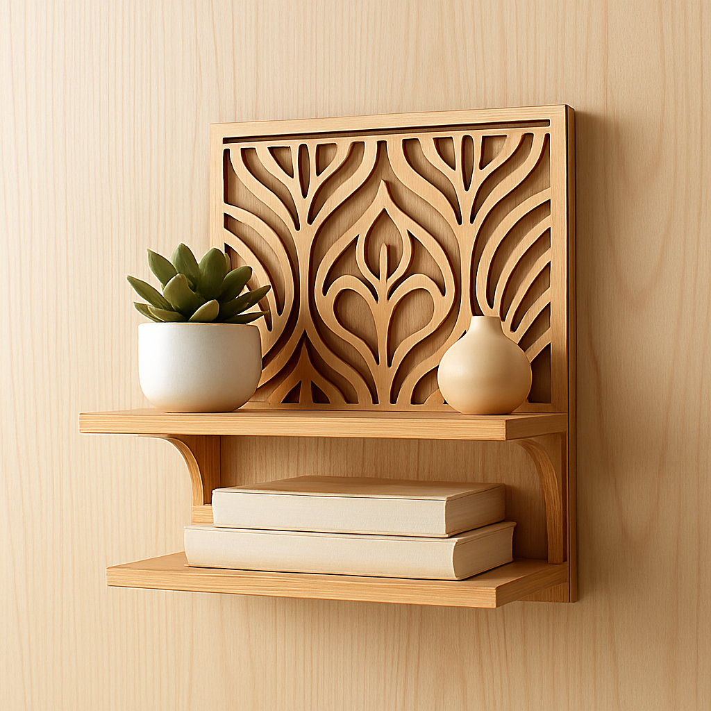 Laser-Cut Shelves