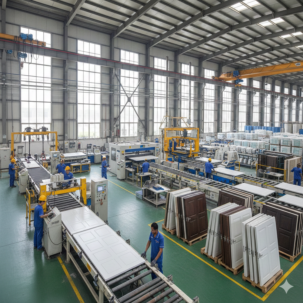 PVC & WPC Door Manufacturing Unit