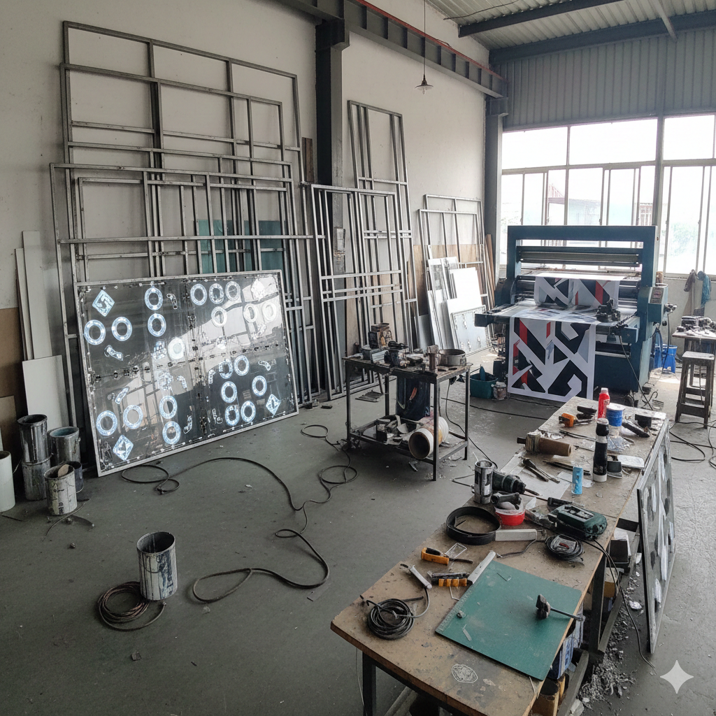 Sign Board & Advertising Board Manufacturing