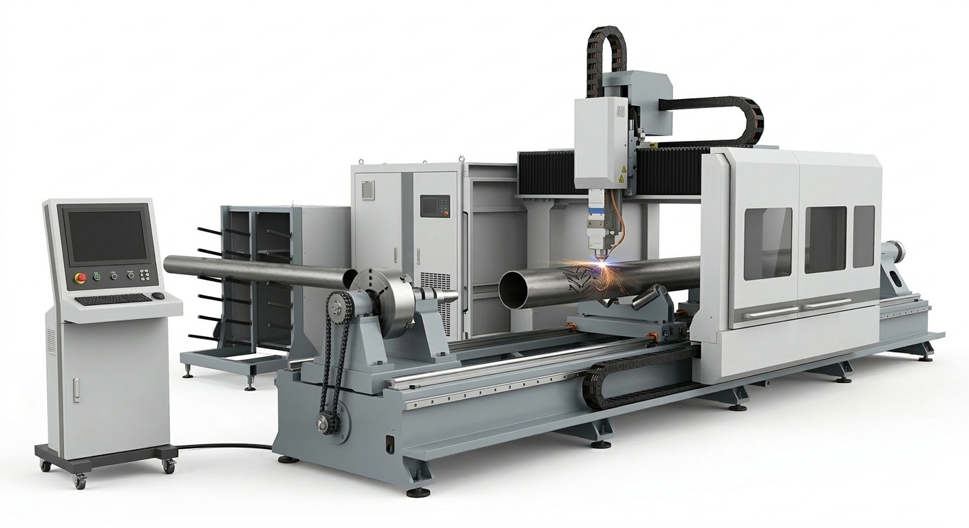 Pipe Special Fiber Laser Cutting Machine