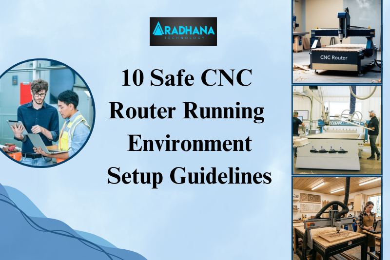 10 Safe CNC Router Running Environment Setup Guidelines That Protect Your Machine & You