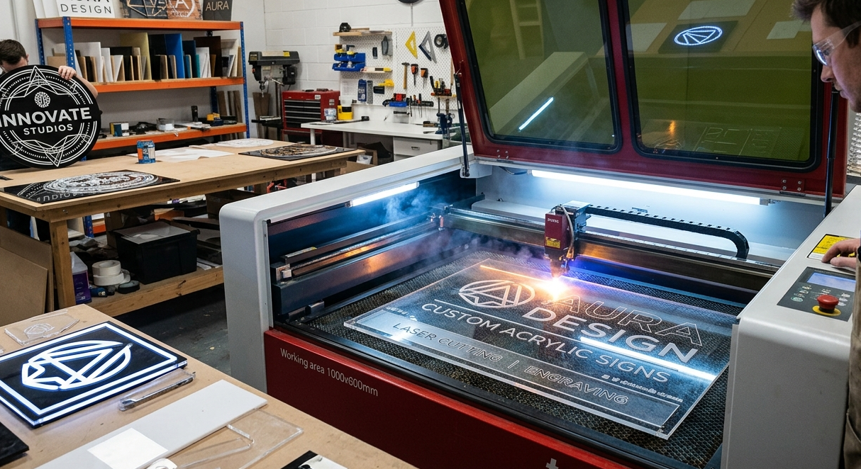 Acrylic Sign Boards & Logos