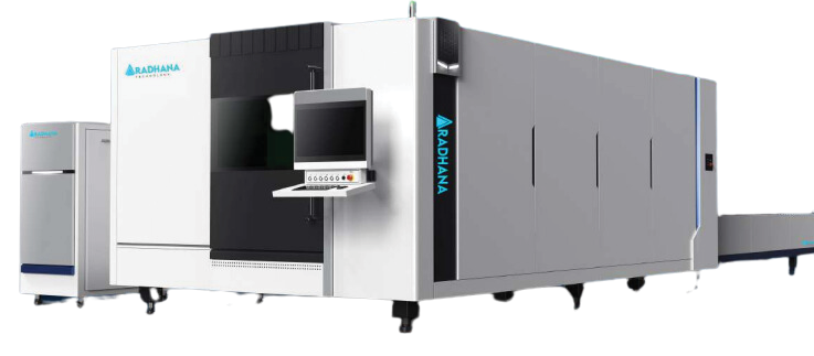 H Enclosed High Speed Fiber Laser Cutting Machine Price