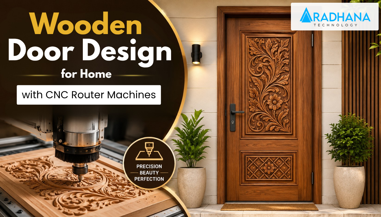Wooden Door Design for Home with CNC Router Machines